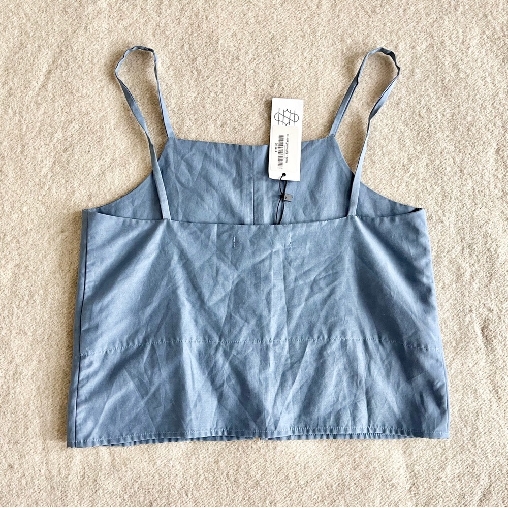 NWT Hackwith Design House Split Hem Cropped Tank … - image 8